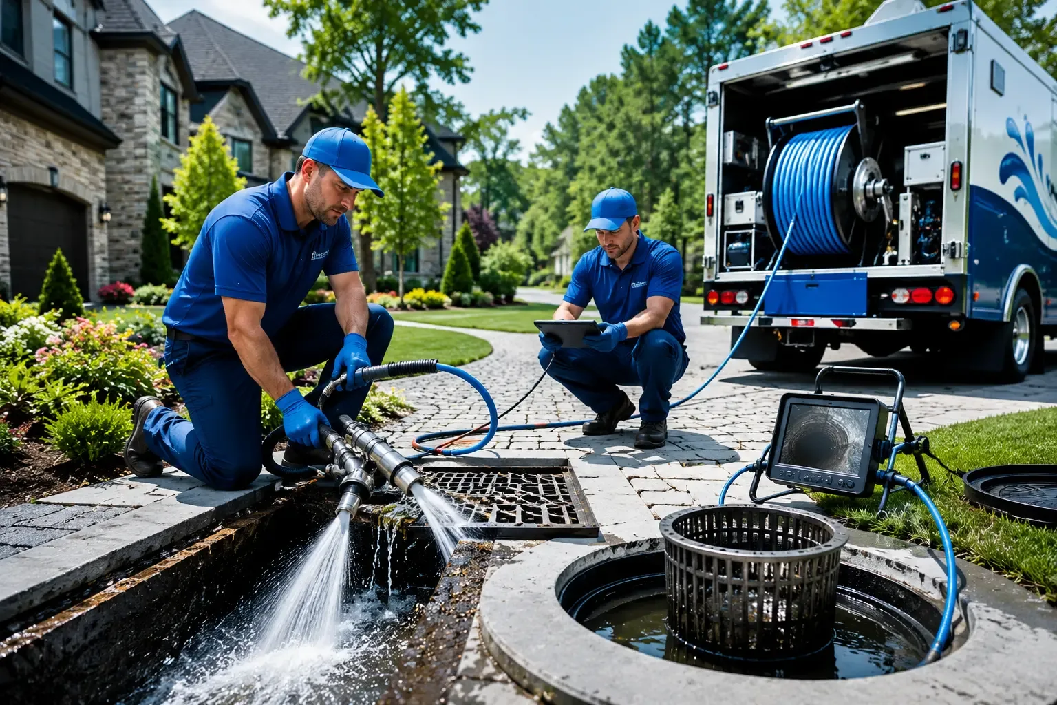 Local outdoor drain cleaning professionals in New Leipzig, ND