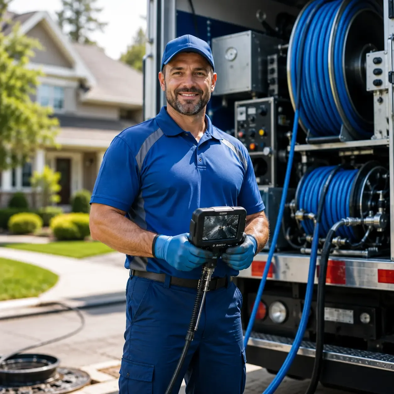 Local outdoor drain cleaning specialists in New Leipzig, ND